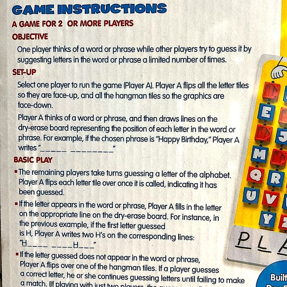 NWTMelissa&Doug FlipToWinWooden GameHangmanStill In WrapperAges6+Fun&Educational - Picture 4 of 10